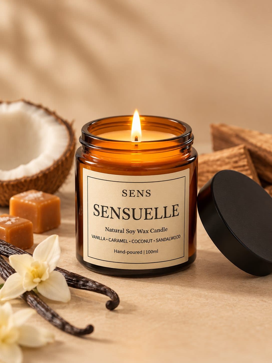Sensuelle - Amber Jar Candle