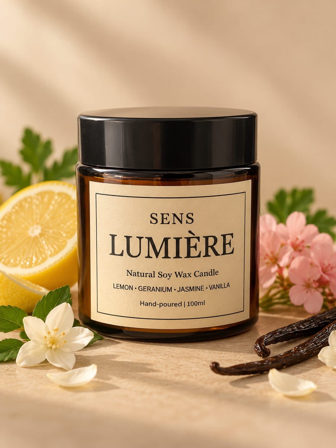 Lumiere - Amber Jar Candle