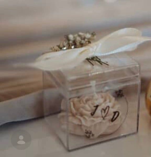 Small Peony Candle
